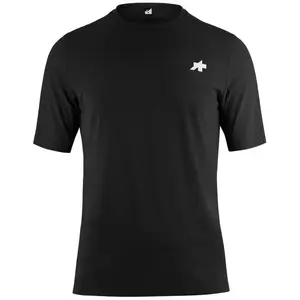 T-shirt Assos Tactica Post Ride T5 manches courtes noir pur - M