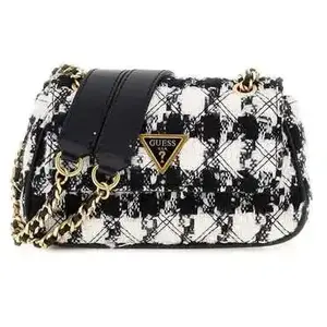 Guess Sac Bandoulière Guess Spark Micro Mini Black Multi TW874878 pas cher
