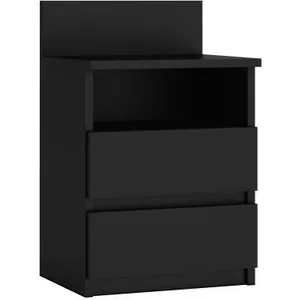 CDF ASTER T1 - Table de chevet contemporaine 59x40x32 - Table de nuit/... pas cher