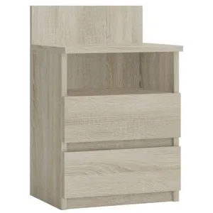 CDF ASTER T1 - Table de chevet contemporaine 59x40x32 - Table de nuit/... pas cher