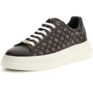 Basket Guess Elbina Femme Marron pas cher