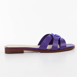 Guess Claquette Guess Symo Femme Violet - 36 pas cher