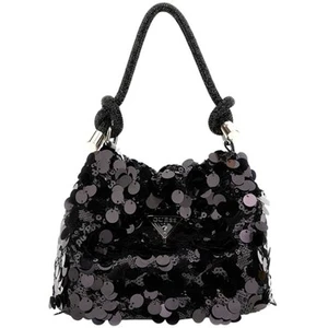 GUESS Holiday Shine Pochette Mini Black pas cher