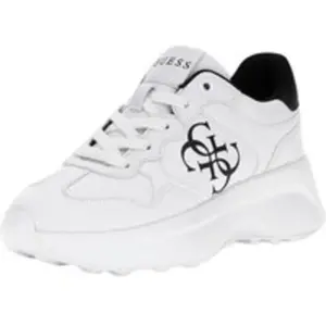 Basket Guess Luckei Femme Blanc pas cher