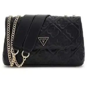 Sac bandoulière femme Guess Adelasia Xbody Noir TU HWQL96-58210-BLA pas cher