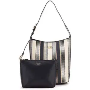 Comparateur de prix : Sac a main Guess  Sacs à main Nicolette Lrg Bucket Navy Multi AS966204