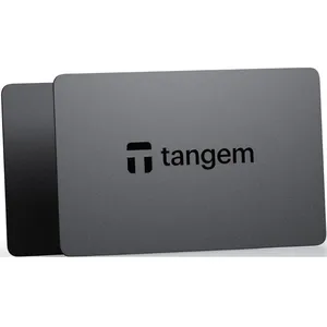 TANGEM Lot de 2 portefeuilles cryptographiques sécurisés   Stockage froid fiable pour Bitcoin, Ethereum, NFT et plus de pièces   Portefeuille matériel 100 % hors ligne