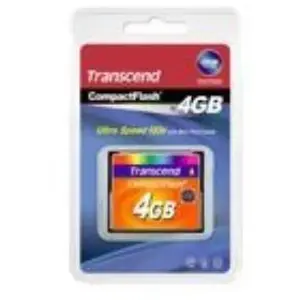 Transcend - Carte mémoire flash - 4 Go - 133x - CompactFlashVendu parfnac