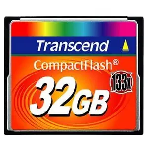 Transcend - Carte mémoire flash - 32 Go - 133x - CompactFlashVendu parfnac