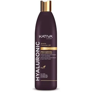 Kativa Shampoing à la kératine HYALURONIQUE et au coenzyme Q10 1000 ml pas cher