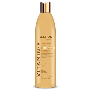 KATIVA VITAMINE E après-shampooing biotine & bambou 355 ml TU pas cher