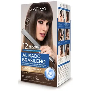 Kativa Professional Brésilien Straightening Pro Dark Case 6 pcs pas cher