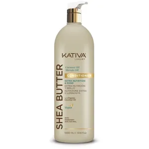 Comparateur de prix : KATIVA Beurre De Karité après-shampooing à l huile de coco et de marula