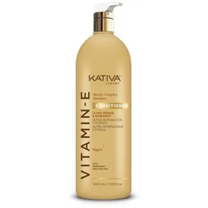 Kativa Vitamina E  Biotina & Bamboo Conditioner 1000 Ml UnisexVendu paramazon