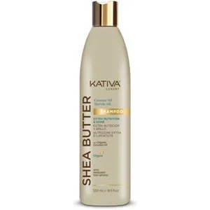 Comparateur de prix : Kativa SHEA BUTTER shampooing à l& 39 huile de noix de coco et de marula 550 ml TU