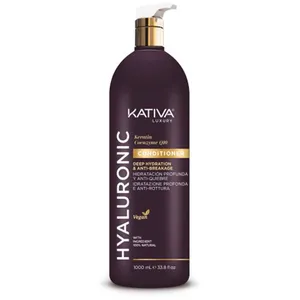 Kativa Après-shampooing Hyaluronic Keratin & Coenzyme Q10 1000ml pas cher