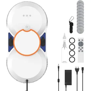 PRUMYA Robot Laveur De Vitre Électrique + Télécommande Corde De Sécuri...Vendu parcdiscount
