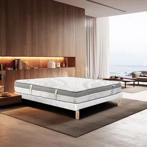 Luxury Literie Ensemble Matelas ViscoPlus (160 x 200 cm, Sommier Eco) pas cher