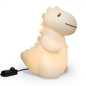Atelier Pierre - Lampe dinosaure Jéroom H28cm - Beige - pas cher