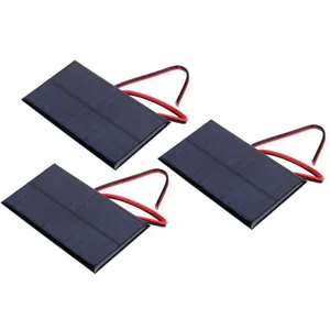 ZERONE Panneau Solaire 1W 6V pour Téléphone Portable Camping Extérieur...Vendu parcdiscount