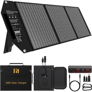 Comparateur de prix : Mesuvida 30W Panneau Solaire Portable avec 5 Ports