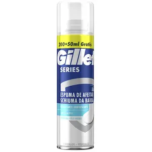 GILLETTE SERIES Mousse à Raser Rafraîchissante - Confort et Protection - 250 ml TU