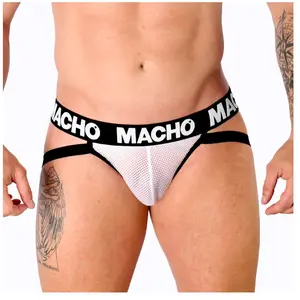Comparateur de prix : Jockstrap Semi-Transparent MACHO MX26X1 pour Confort et Séduction - S