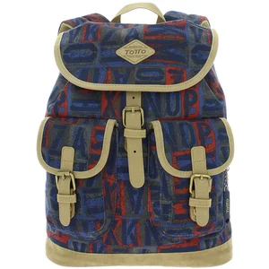 Sac à dos - TOTTO - MA04CNY003-1710J-2L4 - Bleu - Vintage - Pour Enfant pas cher