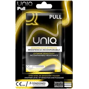 Préservatifs Uniq Pull Sans Latex - Pack de 3 Bandes pas cher