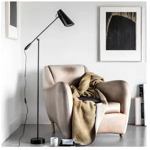 Northern Birdy - lampadaire en noirVendu parluminaire