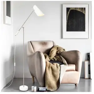 Comparateur de prix : NORTHERN LIGHTING lampadaire BIRDY FLOOR (Blanc / Chrome - Métal)