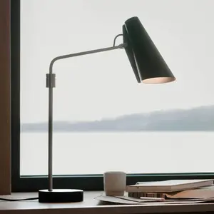 Northern - Lampe de table Birdy - Noir - Fonte - Designer Birger Dahl pas cher