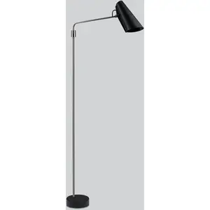 Northern Birdy Swing lampadaire, noir/acierVendu parluminaire