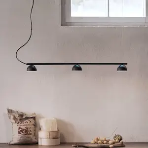 Northern Blush suspension LED, à 3 lampes, noire