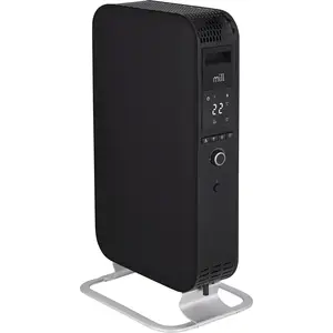 Mill Gentle Air WiFi Oil Filled Radiator 1500W Black, Smart pas cher