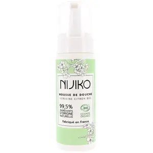 NIJIKO - Mousse de Douche Bio Verveine - Citron Gel douche 150 ml unis... pas cher