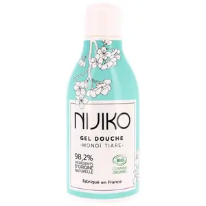 NIJIKO - Gel Douche Bio Monoï Tiaré Gel douche 300 ml unisex pas cher