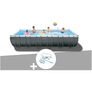 Comparateur de prix : Piscine tubulaire Intex Ultra XTR Frame rectangulaire 7,32 x 3,66 x 1,...