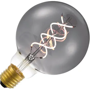Comparateur de prix : Lighto | LED Ampoule Globe | E27 Dimmable | 5W 95mm