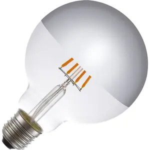 Lighto | LED Ampoule à tête Miroir Globe | E27 Dimmable | 4W 95mm pas cher
