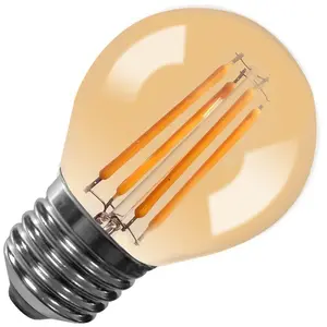 Lighto | LED Ampoule Spherique | E27 Dimmable | 4W Or pas cher