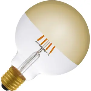 Lighto | LED Ampoule à tête Miroir Globe | E27 Dimmable | 4W 95mm pas cher