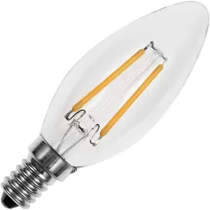Lighto | LED Ampoule Flamme | E14 | 2W (remplace 20W)Vendu parampoulepascher