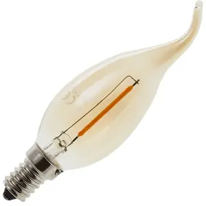 Lighto | LED Ampoule Flamme | E14 | 1W OrVendu parampoulepascher