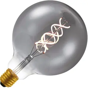 Comparateur de prix : Lighto | LED Ampoule Globe | E27 Dimmable | 5W 125mm