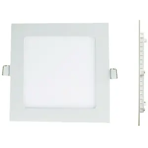 EUROPALAMP Spot Encastrable LED Carre Extra-Plat 3W - Blanc Froid 6000K pas cher