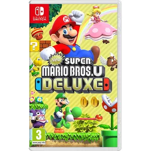 Nintendo New Super Mario Bros U Deluxe Jeu Switch + Flash LED Offert pas cher