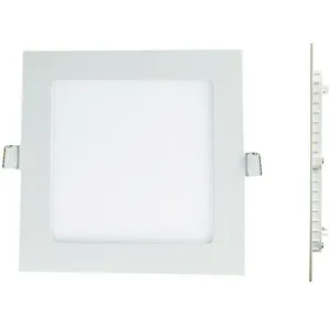 Europalamp - Spot Encastrable led Carre Extra-Plat 18W - Blanc Chaud 3000KVendu parcdiscount