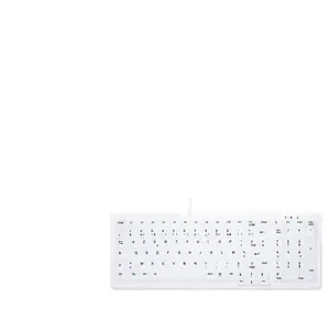 CHERRY AK-C7000 clavier USB AZERTY Français Blanc AK-C7000F-UVS-W/FR