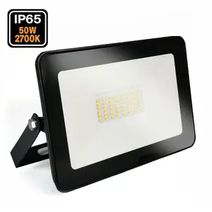 Europalamp - Projecteur led 50W Ipad Blanc chaud 3000K Haute Luminosit...